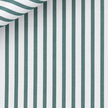 Load image into Gallery viewer, Bespoke Shirt in Royal Twill 100/2 Awning Stripe cloth by Thomas Mason